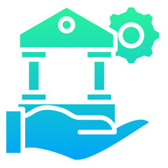 Fototapeta premium Monetary Policy Icon