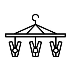 ピンチハンガーのアイコン