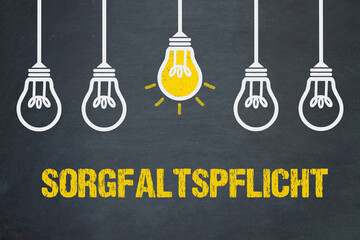 Sorgfaltspflicht	
