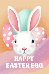 Easter Water Color Poster