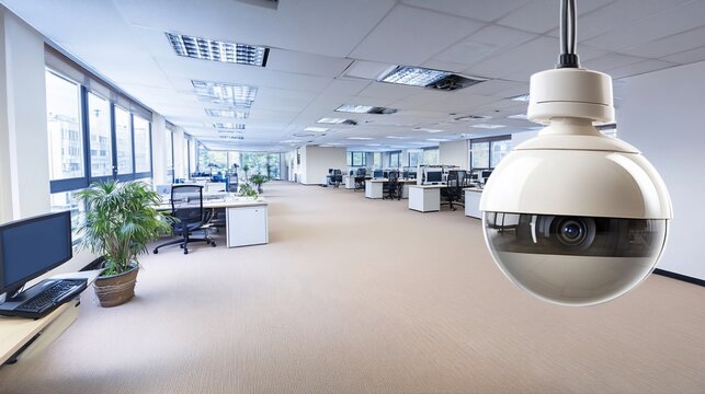 Office security camera surveillance