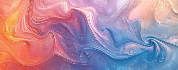 Obraz premium A colorful background with soft pastel shades