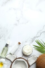 Product for beauty procedures, skin and body care - coconut oil