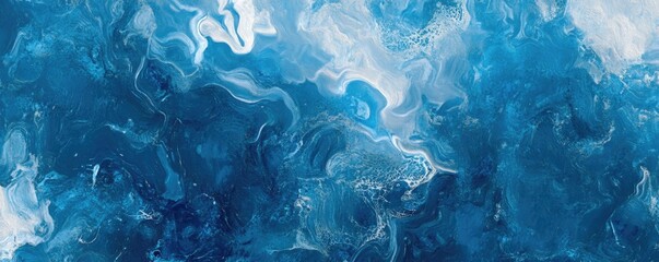 A dynamic water texture backdrop, featuring gentle waves and a fluid, organic pattern.