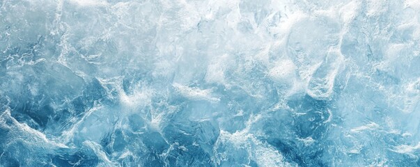 Obraz premium Light blue water texture background, showcasing calming, fluid waves.