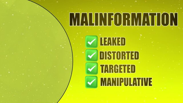 Malinformation is truthful information shared with harmful intent, aiming to manipulate, deceive, or cause damage.