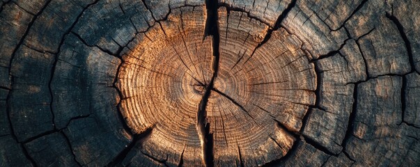 Fototapeta premium Close-up of wood texture, with visible grain and natural patterns