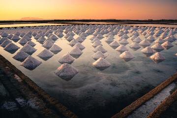 Sicily, salt flats