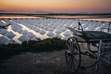 Sicily, salt flats