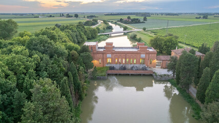 Factory ind the countryside