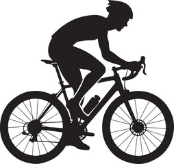 Cyclist Vector Illustration