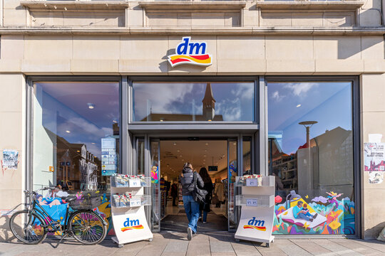 G&ouml;ttingen, Germany - February 17, 2025: dm drugstore