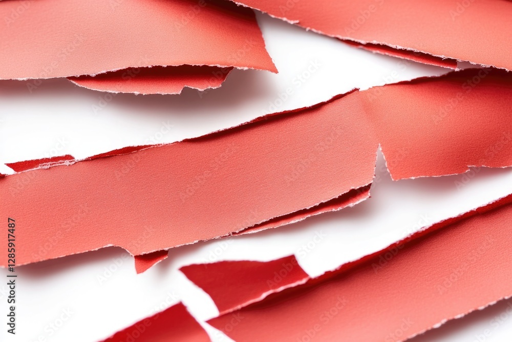 Poster a close-up shot of a piece of red paper, suitable for use in designs where a pop of color is needed