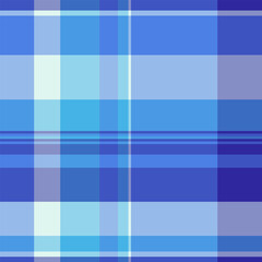 Abstract blue plaid pattern.  Perfect for backgrounds, textile designs, or website layouts.  Clean lines and calming color palette evoke feelings of serenity and order.