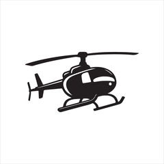 helicopter vector illustration