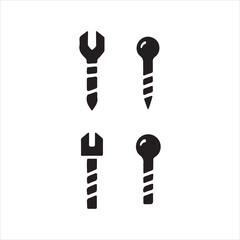 Construction Hardware icon vector