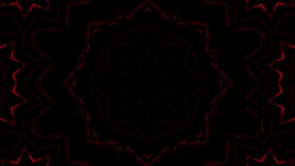 Glowing and dynamic club visuals for entertainment venues