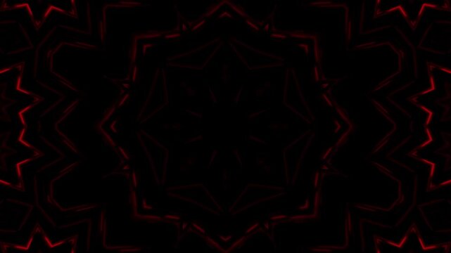 Glowing and dynamic club visuals for entertainment venues