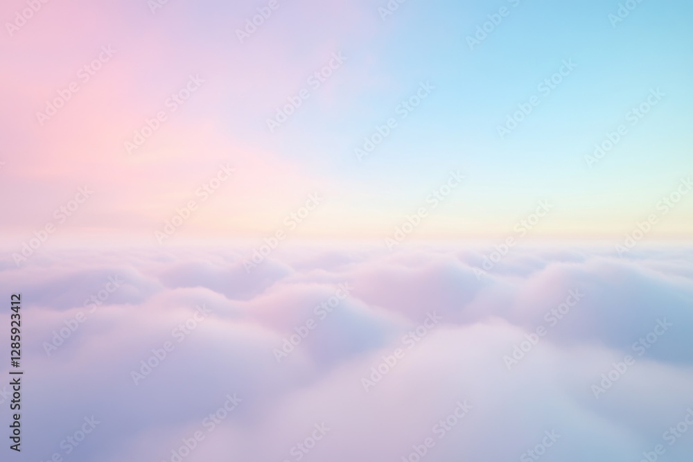 Poster clouds and contrails visible in this aerial view, suitable for travel or transportation-themed proje
