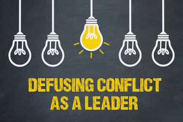 Defusing conflict as a leader