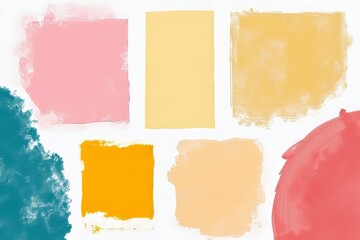Fototapeta premium Abstract Colorful Paint Splatter Design