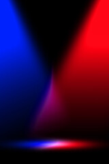 blue and red spotlight neon effect background