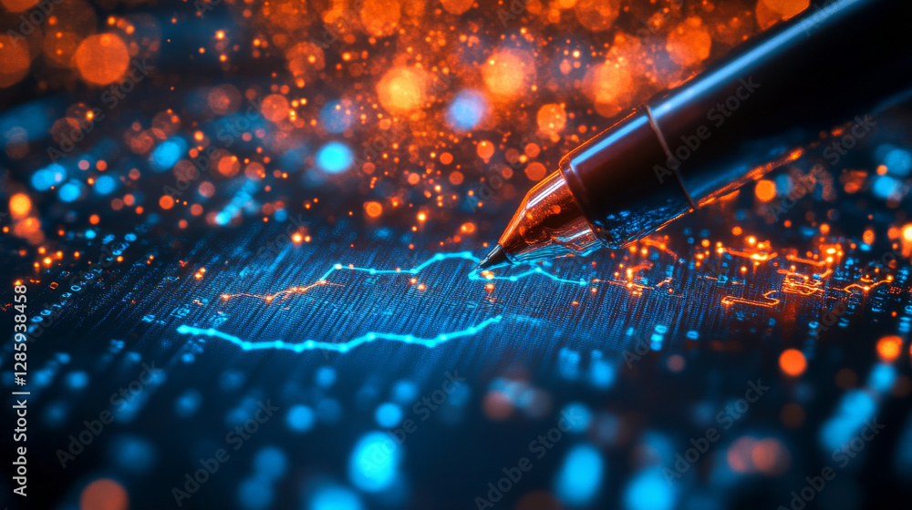 Poster digital pen executes smart contracts in vibrant b2b e commerce environment