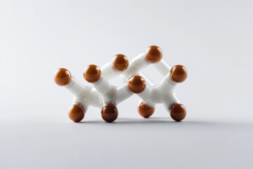 Close-up of a collection of small stones with varying shades of white and brown colors