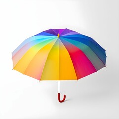 Obraz premium Colorful Rainbow Umbrella