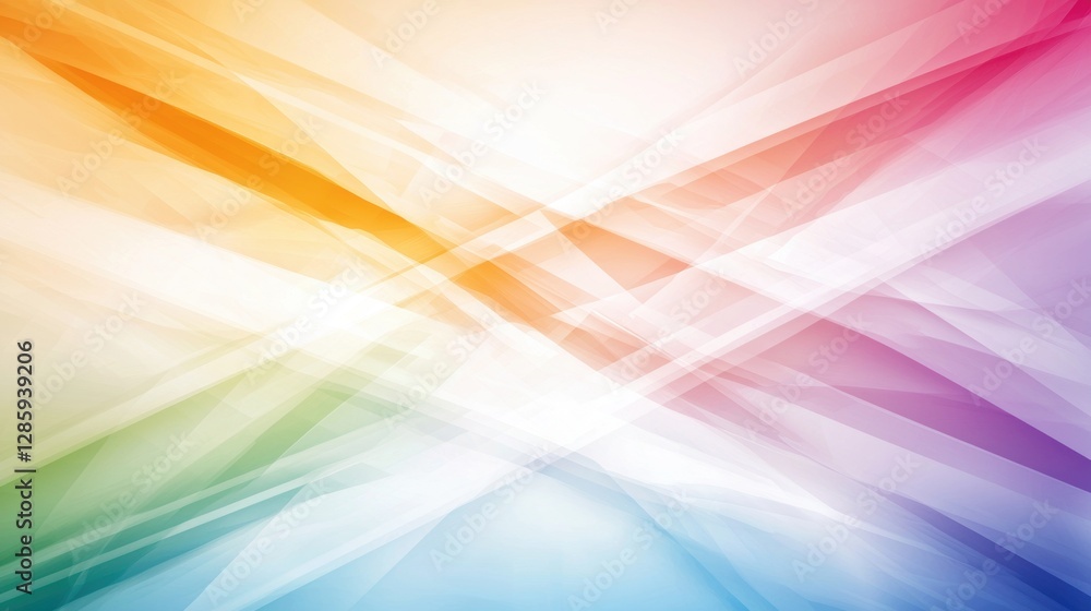 Poster vibrant abstract background honoring diversity and unity in colorful design aesthetic