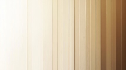 Obraz premium A collection of vertical wooden panels with varying shades of color