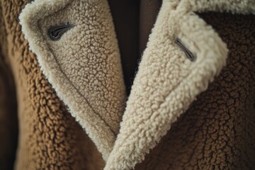 A close-up shot of a person wearing a jacket, great for fashion or lifestyle concepts