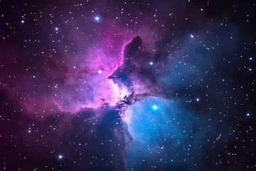Nebula space cosmic clouds galaxy stars