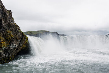 Gullfoss waterfall in Iceland, Europe. Beautiful landscape.