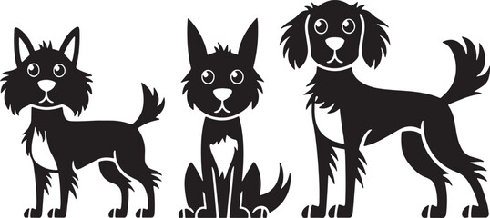 black and white horse