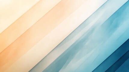 Obraz premium Diagonal lines of several blended warm and cool colors