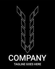 Outline logo letter 'v' small arrow style. Suitable for t-shirts, construction, gamers, sports, baseball, basketball, etc. Logo Outline of Building Style Arrows. Lowercase logo.