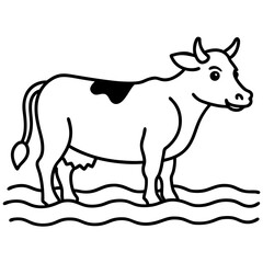 Floating Cow Serenity