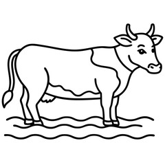 Floating Cow Serenity