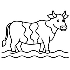 Floating Cow Serenity