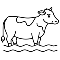 Floating Cow Serenity