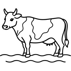 Floating Cow Serenity