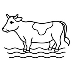 Floating Cow Serenity