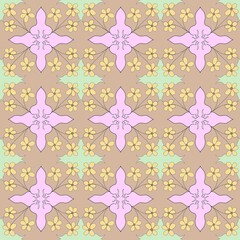 seamless floral pattern