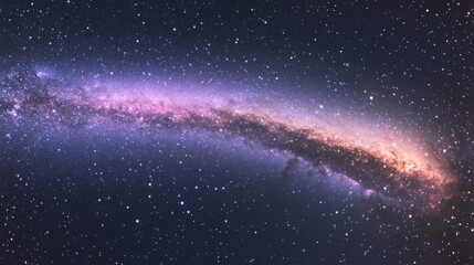 A breathtaking deep-space aurora sweeps across the galaxy, its shifting hues illuminating the cosmos