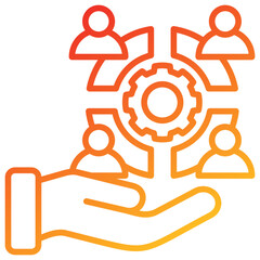 Obraz premium Contribution Icon