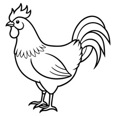 Geometric Rooster Linework