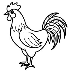 Geometric Rooster Linework