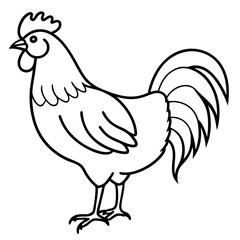 Geometric Rooster Linework