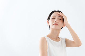 Fototapeta premium 女性 スキンケア